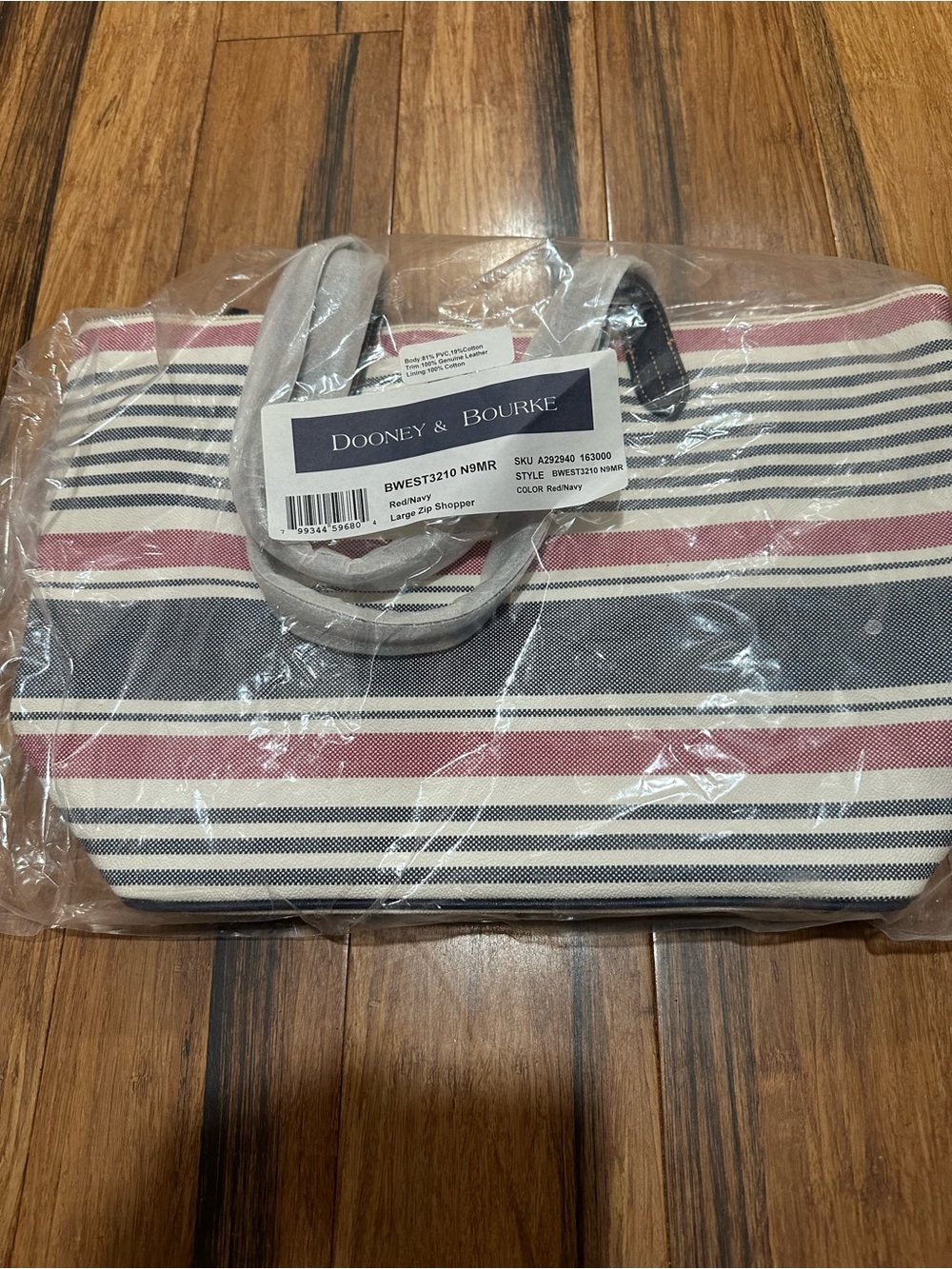 Dooney & Bourke Large Zip Shopper